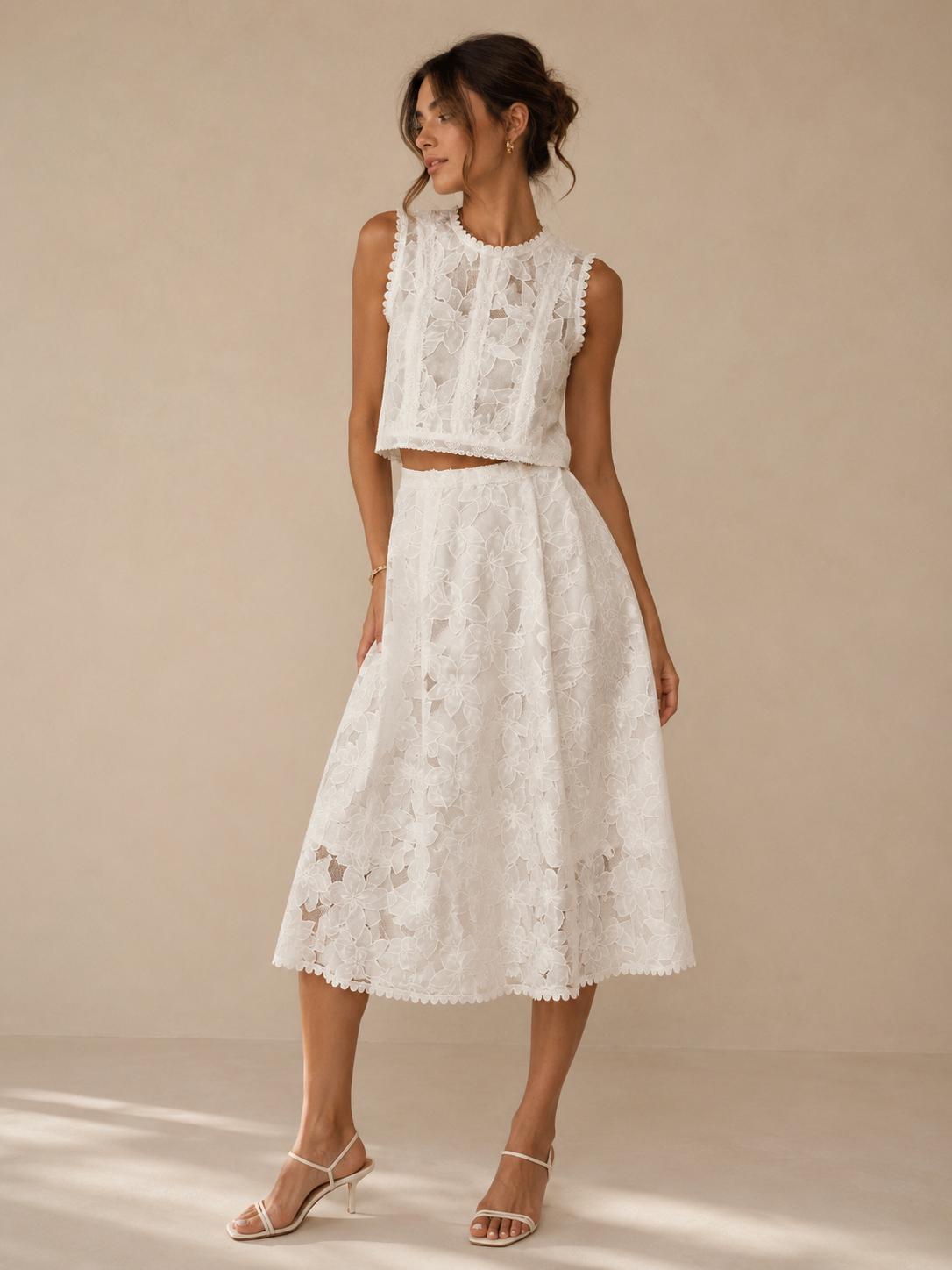 White Bloom Set