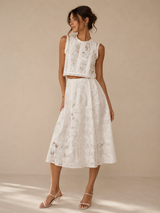 White Bloom Set
